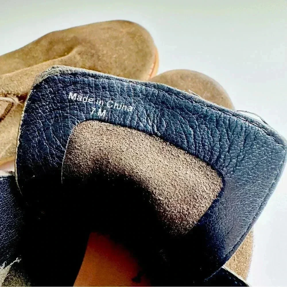 NWOT Kate Spade Barrow Chukka in Suede Olive Green Ankle Booties